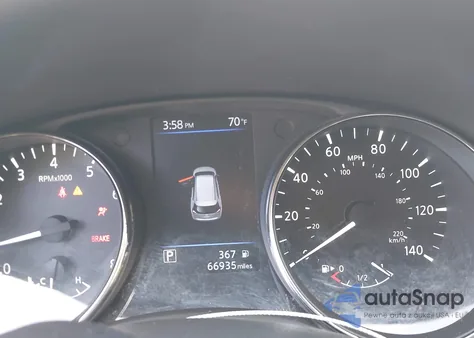 2020 Nissan Rogue Sv Intelligent Awd из США, поврежденный, VIN 5N1AT2MV0LC737095